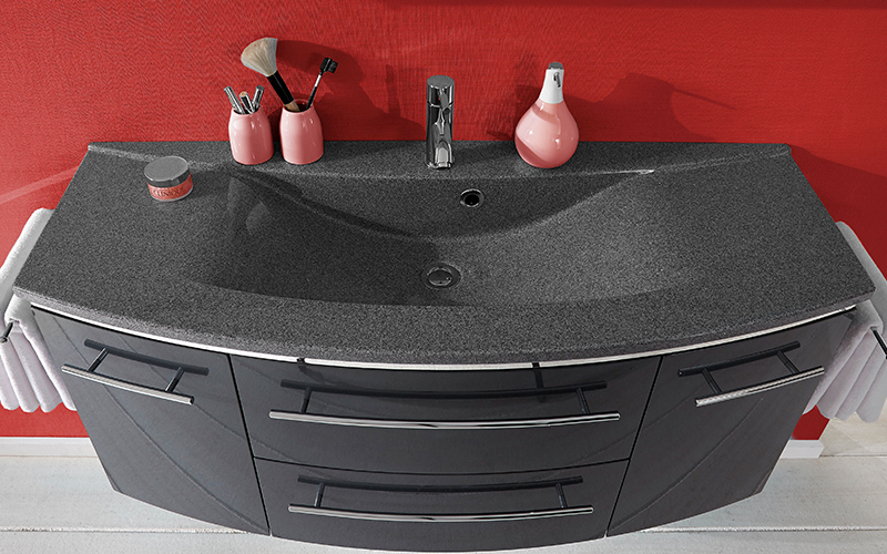 Mineralmarmor Grau Glimmer MARLIN BAD 3040city